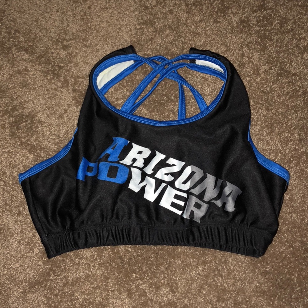 RARE AZ power practice wear sports bra